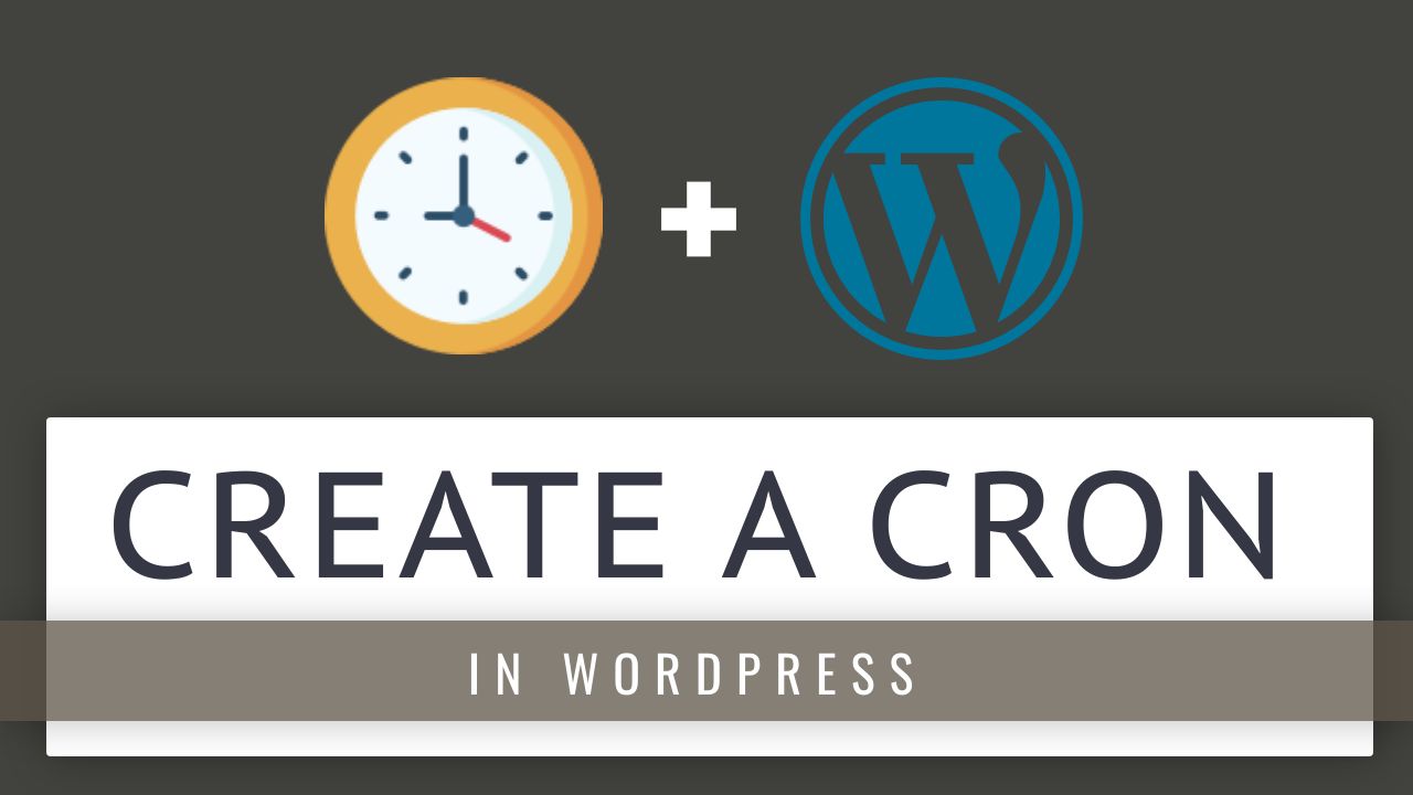 how to create a cron job in wordpress